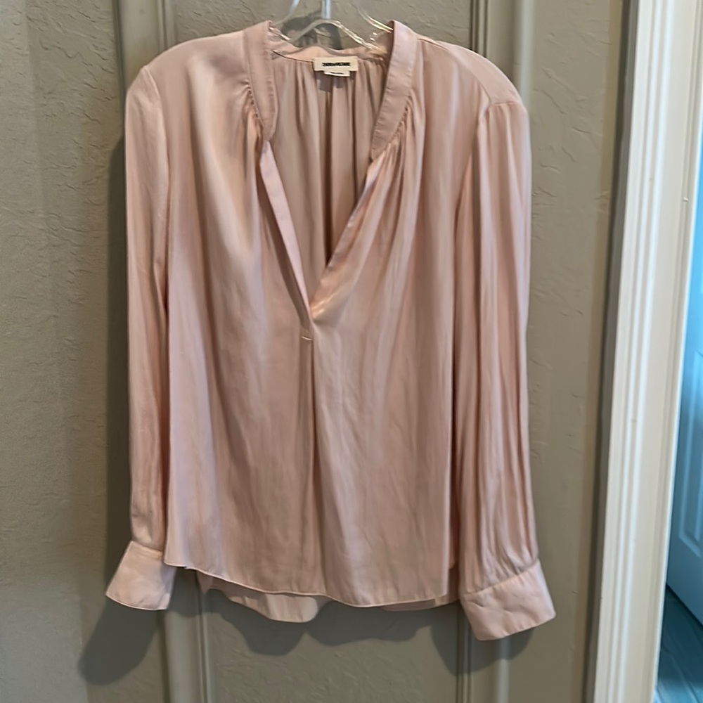 Zadig and Voltaire pullover silk top